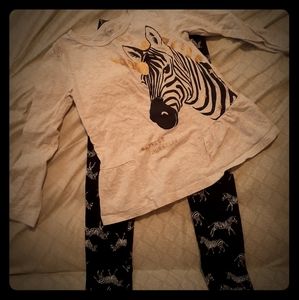 Carter's Girl's Top & Legging Set